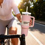 40oz insulating cup with handle and leak-proof straw