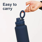Custom water bottle with phone holder 1L 1000ML 32oz