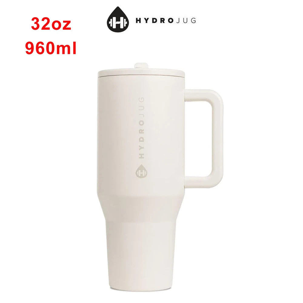 Traveler Thermal Cup 32oz with Handle and Straw