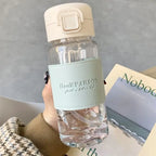 Infant Bottle 500ml with Straw and Pop-Up Anti-Leak Cap