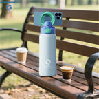 Sports Inox Thermal Bottle with Magnetic Stand for Cell Phone