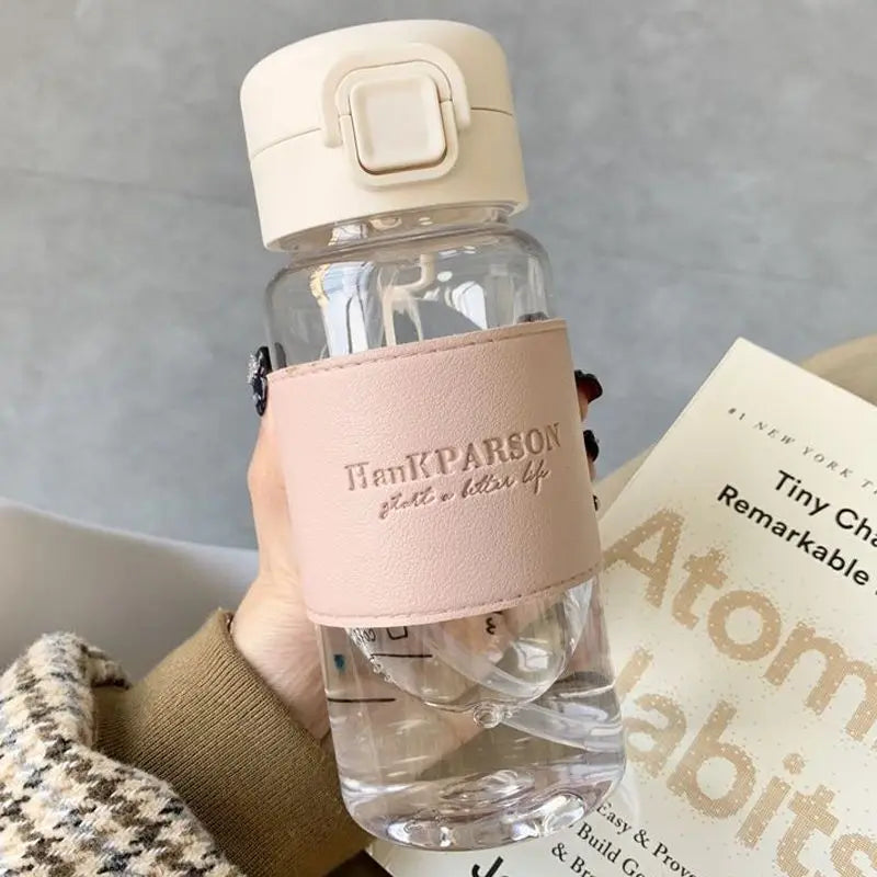 Infant Bottle 500ml with Straw and Pop-Up Anti-Leak Cap